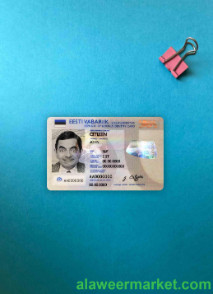 Estonia ID photolook FRONT